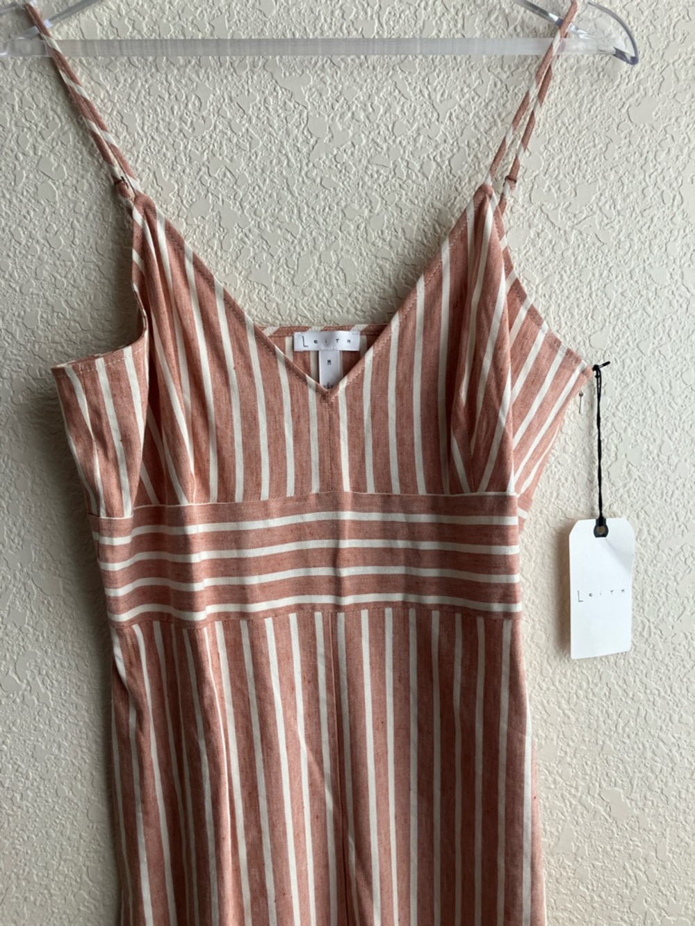 Leith Molly Stripe Jumpsuit (Size Medium) NWT - Picture 16 of 16